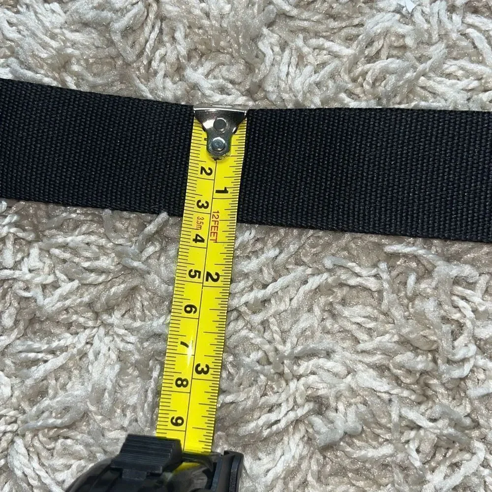 Women's Toe Goz Embroidered Alligator Canvas Belt With D Ring Buckle Large
